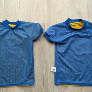 Augusta Sportswear Kids Blue Short Sleeve Tees